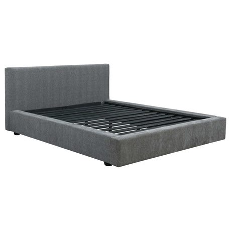Gregory Graphite Eastern King Platform Bed - Ornate Home