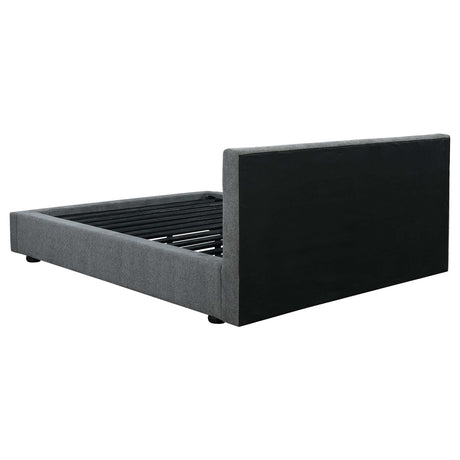 Gregory Graphite Eastern King Platform Bed - Ornate Home