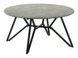 Hadi Cement / Gunmetal Coffee Table - Ornate Home