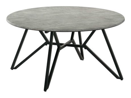 Hadi Cement / Gunmetal Coffee Table - Ornate Home