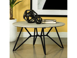 Hadi Cement / Gunmetal Coffee Table - Ornate Home