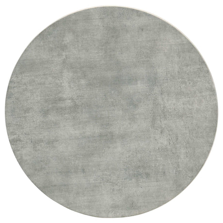 Hadi Cement / Gunmetal End Table - Ornate Home