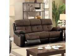 Hadley I Brown & Black Sofa - Ornate Home