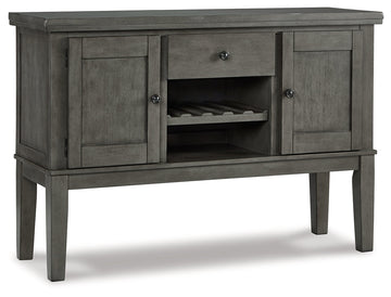 Hallanden Gray Dining Server - Ornate Home