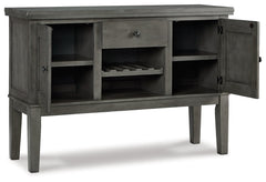 Hallanden Gray Dining Server - Ornate Home