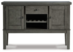 Hallanden Gray Dining Server - Ornate Home