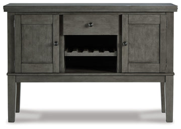 Hallanden Gray Dining Server - Ornate Home