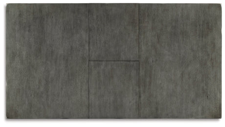 Hallanden Gray Dining Table w/ Extension - Ornate Home