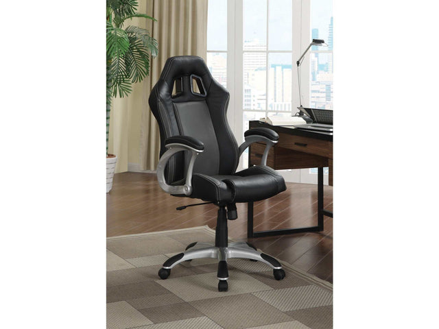 Halo Black & Grey Office Chair - Ornate Home