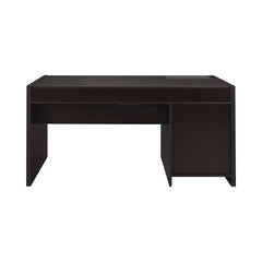 Halston Cappuccino Office Desk (60"x 30") - Ornate Home