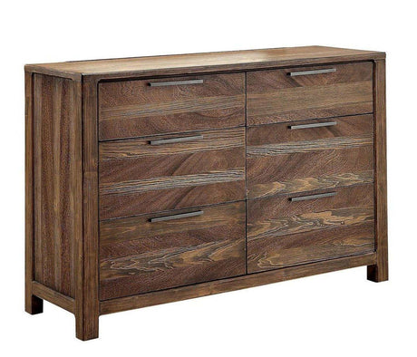 Hankinson Rustic Natural Tone Dresser - Ornate Home