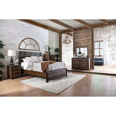 Hankinson Rustic Natural Tone Mirror - Ornate Home