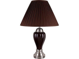Hanna Espresso Table Lamp (Set of 6) - Ornate Home
