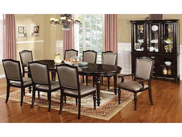 Harrington Dark Walnut Dining Table - Ornate Home