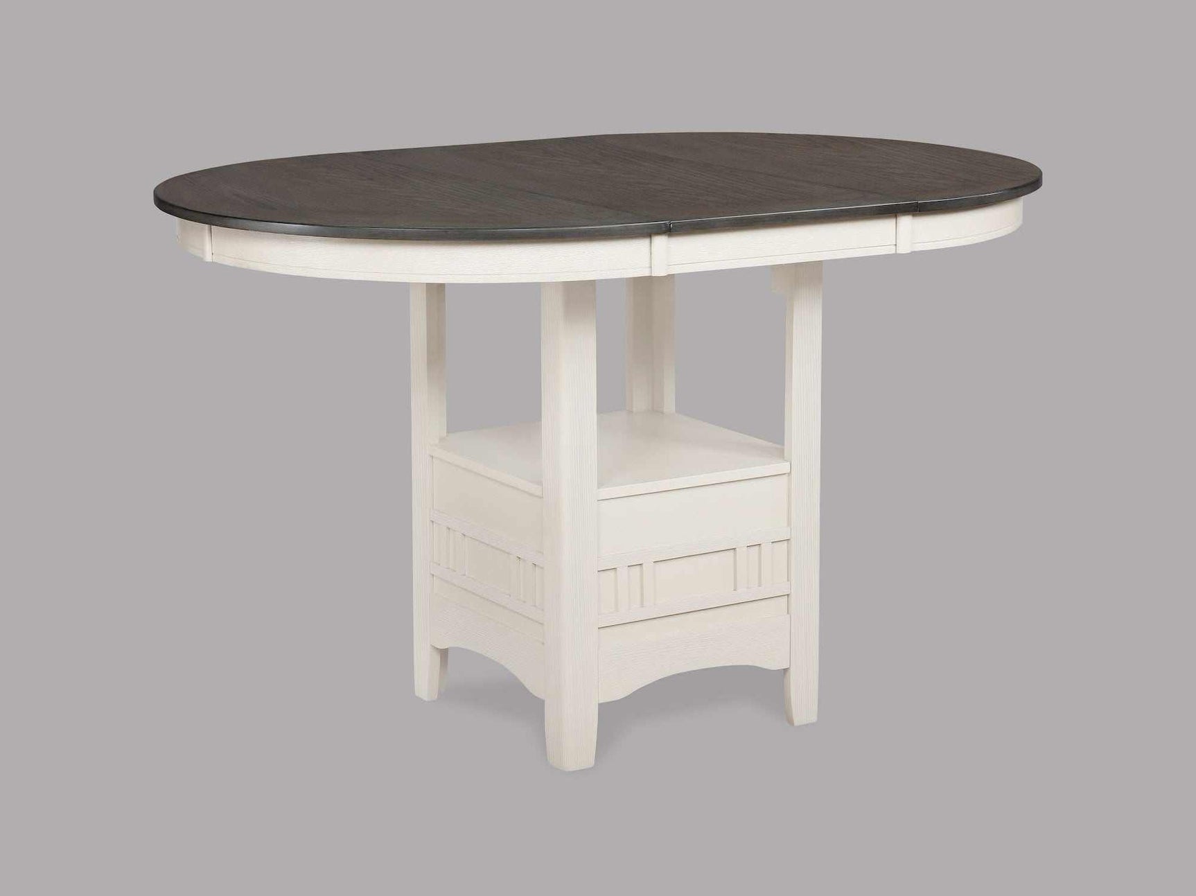 Hartwell Chalk Gray Counter Height Table - Ornate Home