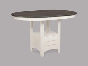 Hartwell Chalk Gray Counter Height Table - Ornate Home