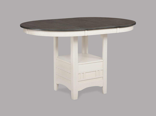 Hartwell Chalk Gray Counter Height Table - Ornate Home