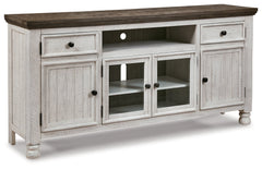 Havalance Two-tone Extra Large TV Stand - Ornate Home