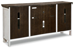 Havalance Two-tone Extra Large TV Stand - Ornate Home
