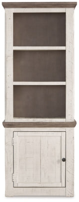 Havalance Weathered Gray & Vintage White Entertainment Center Units - Ornate Home