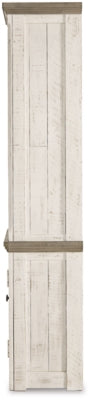 Havalance Weathered Gray & Vintage White Entertainment Center Units - Ornate Home