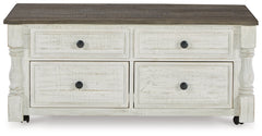 Havalance White/Gray LiftTop Coffee Table - Ornate Home