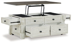 Havalance White/Gray LiftTop Coffee Table - Ornate Home