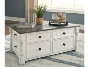 Havalance White/Gray LiftTop Coffee Table - Ornate Home