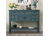 Havasu Modern Console Table Blue - Ornate Home