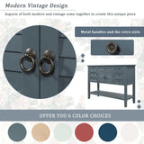 Havasu Modern Console Table Blue - Ornate Home