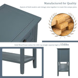 Havasu Modern Console Table Blue - Ornate Home