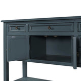 Havasu Modern Console Table Blue - Ornate Home