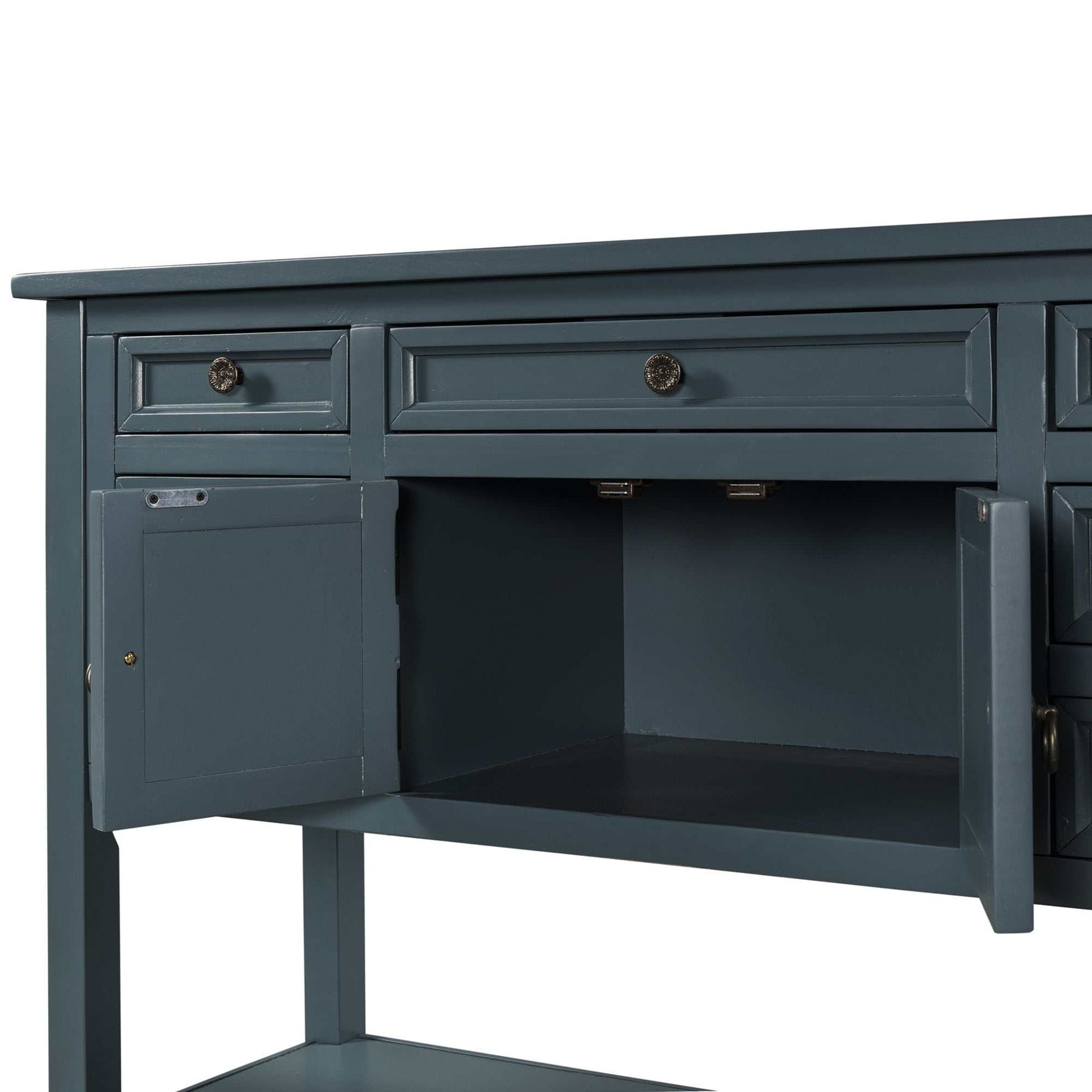 Havasu Modern Console Table Blue - Ornate Home