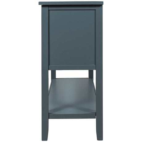 Havasu Modern Console Table Blue - Ornate Home