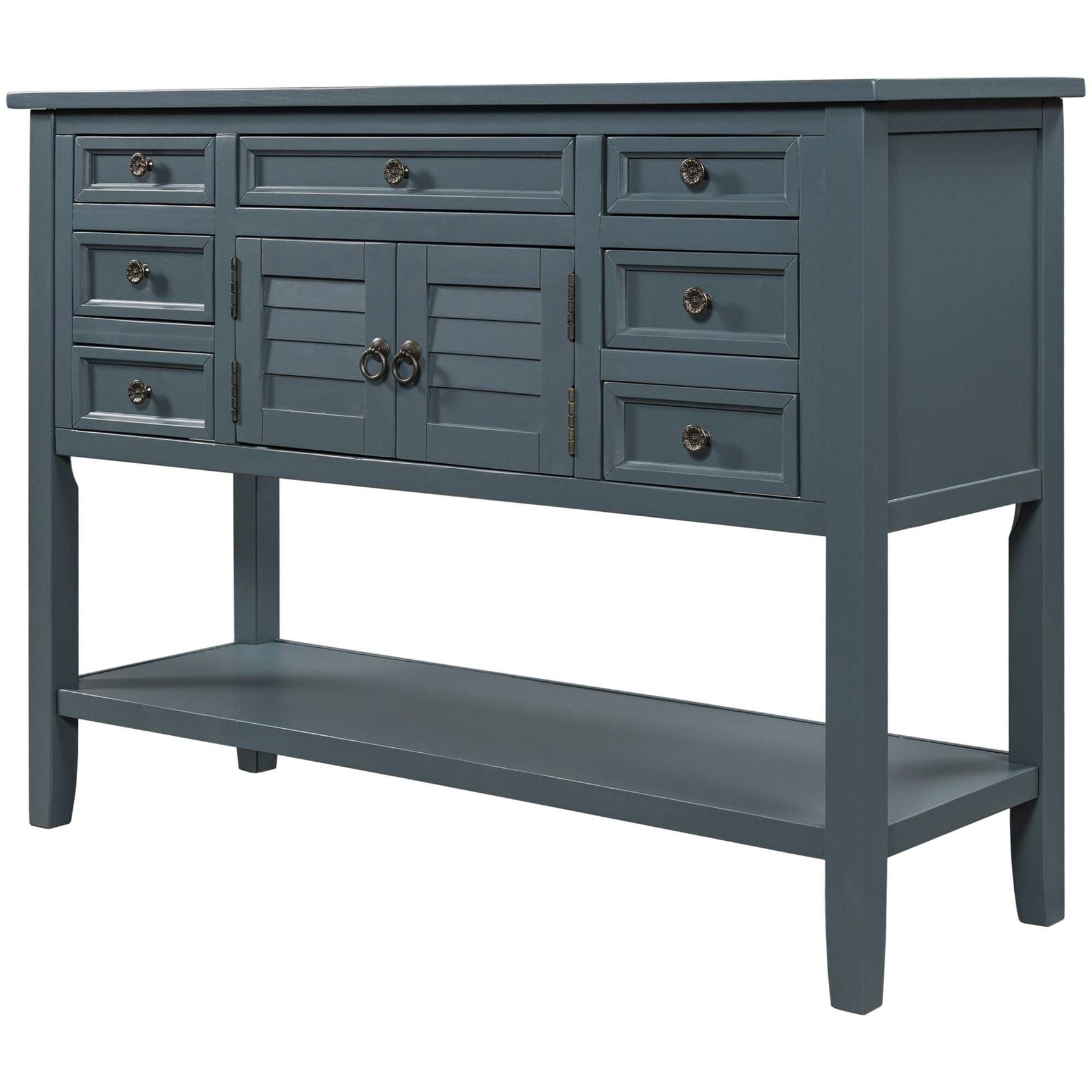 Havasu Modern Console Table Blue - Ornate Home