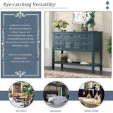 Havasu Modern Console Table Blue - Ornate Home