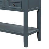 Havasu Modern Console Table Blue - Ornate Home