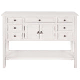 Havasu Modern Console Table White - Ornate Home