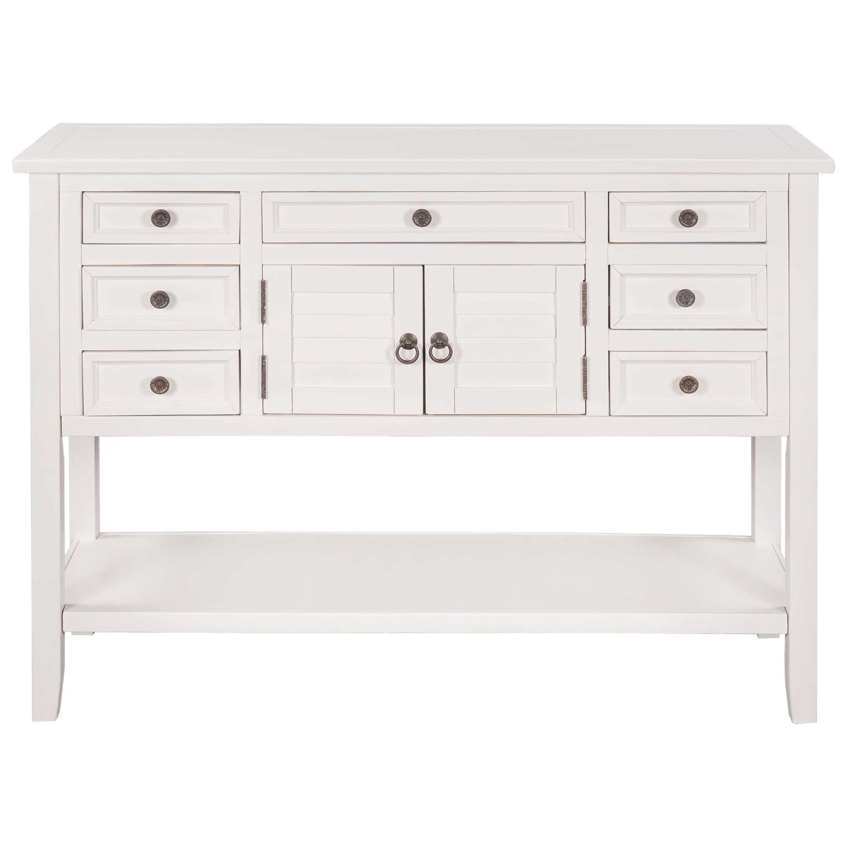 Havasu Modern Console Table White - Ornate Home