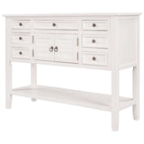 Havasu Modern Console Table White - Ornate Home