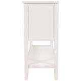 Havasu Modern Console Table White - Ornate Home