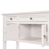 Havasu Modern Console Table White - Ornate Home