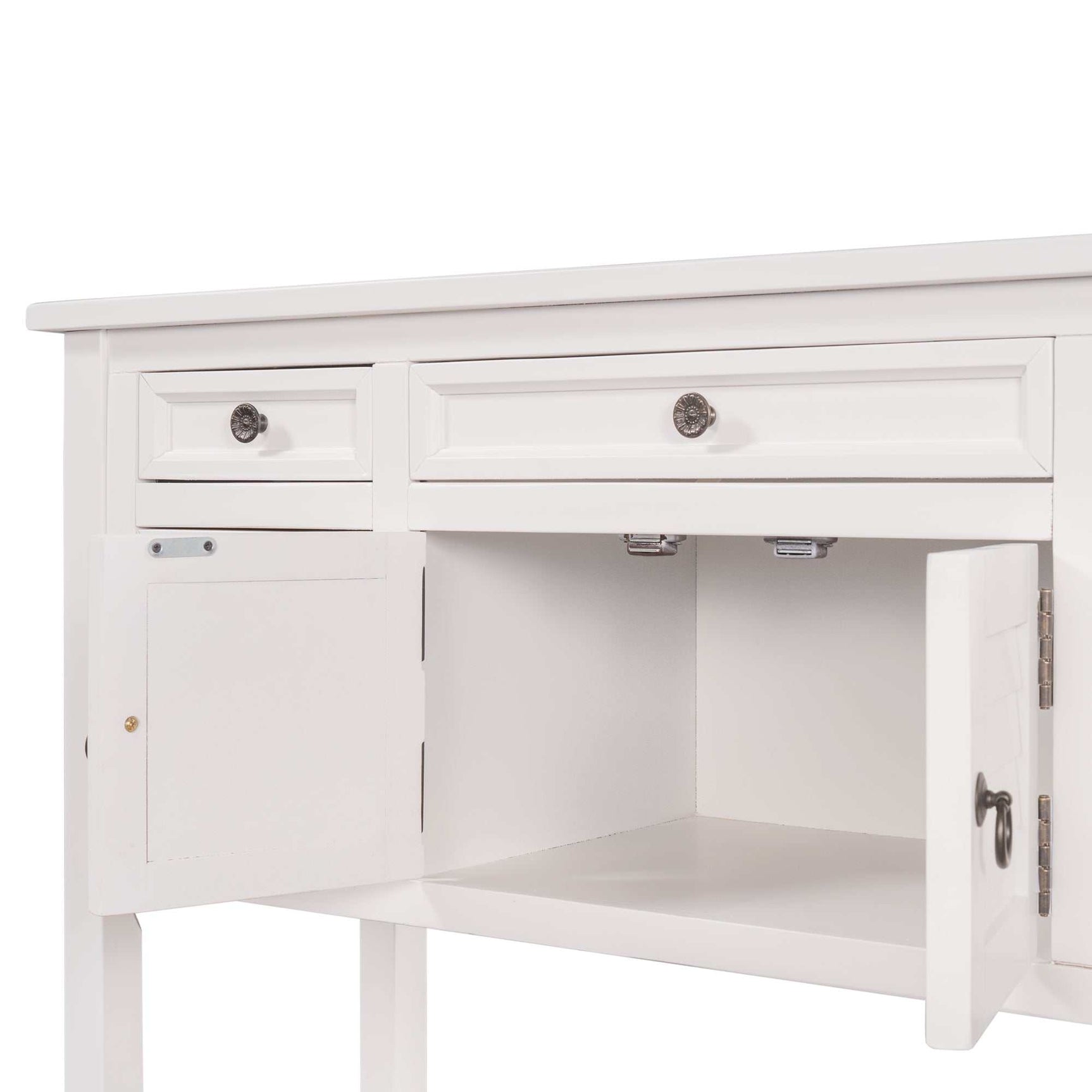 Havasu Modern Console Table White - Ornate Home