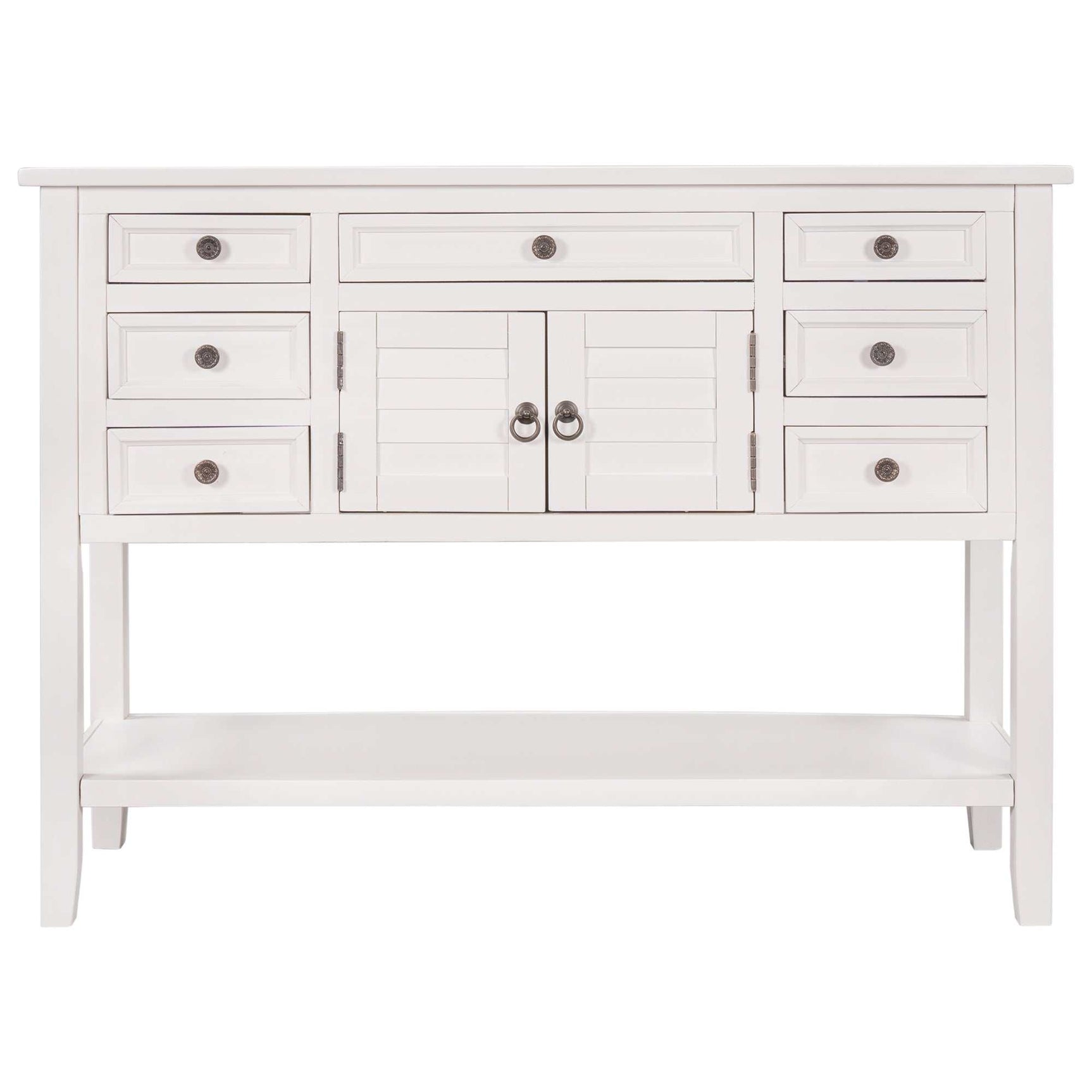 Havasu Modern Console Table White - Ornate Home