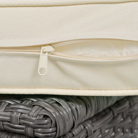 Haven Fan-shaped Rattan Suit Combination - Ornate Home