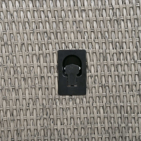 Hawaii Adjustable Outdoor Loveseat with Storage - Ornate Home