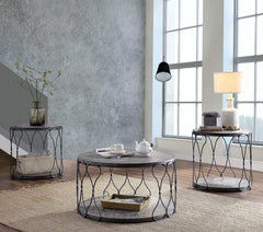 Hawdon Gray End Table - Ornate Home