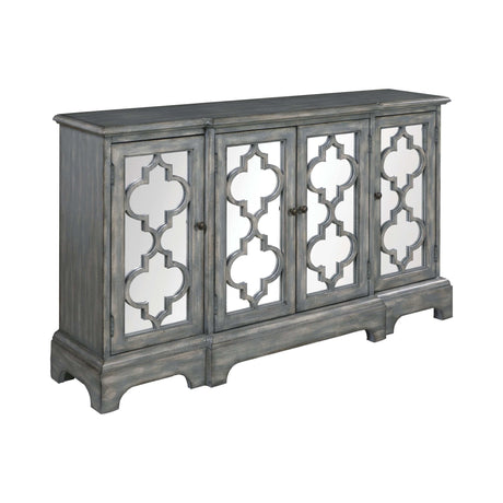 Hazel Grey Accent Cabinet - Ornate Home