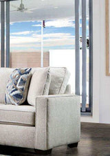 Heathfield Ivory L Shape Sectional Sofa - Ornate Home