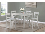 Henderson Driftwood 5-Piece Counter Height Dining Set - Ornate Home